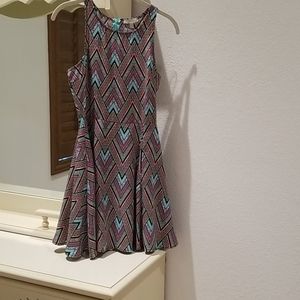 GB multi colored sleeveless dress